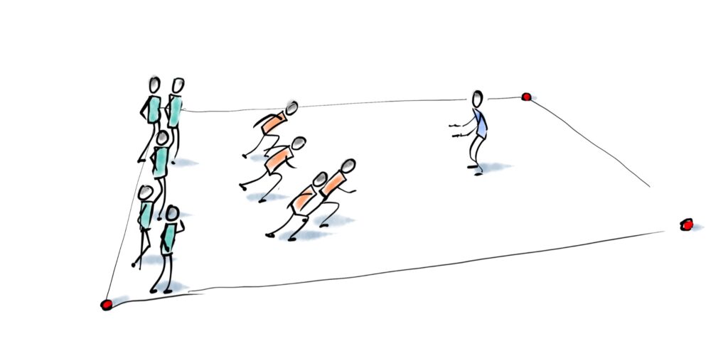 christmas PE games - grinch chase